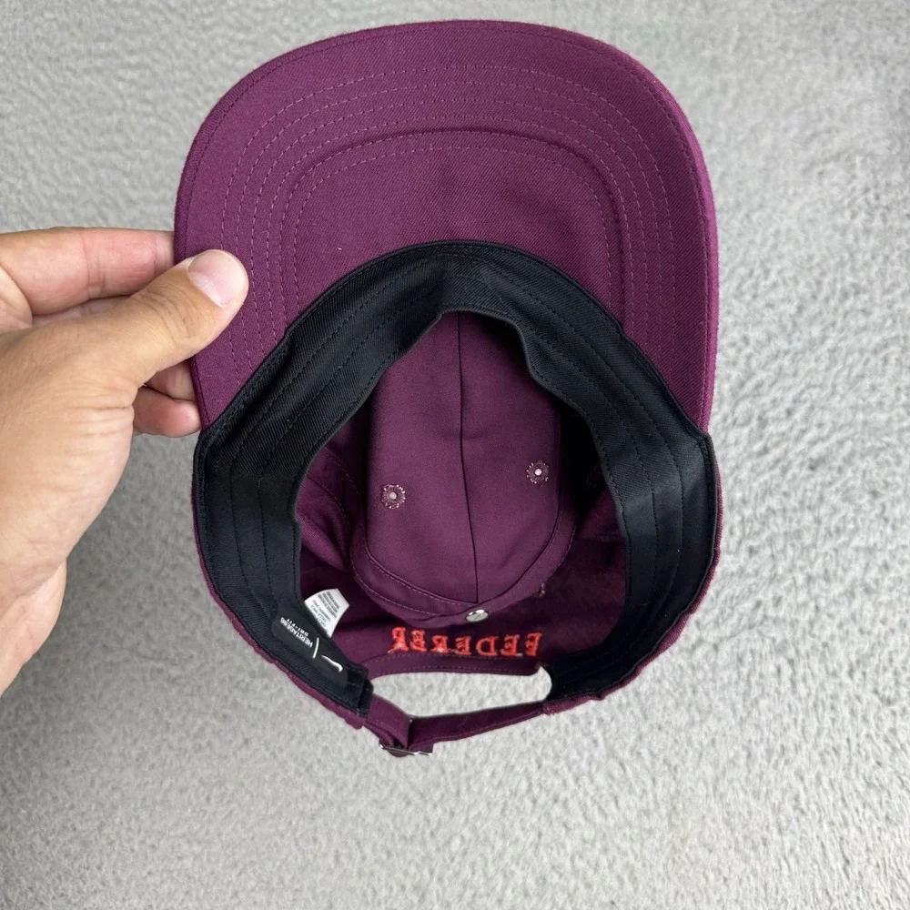 Nike RF Aerobill Heritage 86 Cap Tennis Hat Dri-Fit AH6985-609 OS Adult Bordeaux